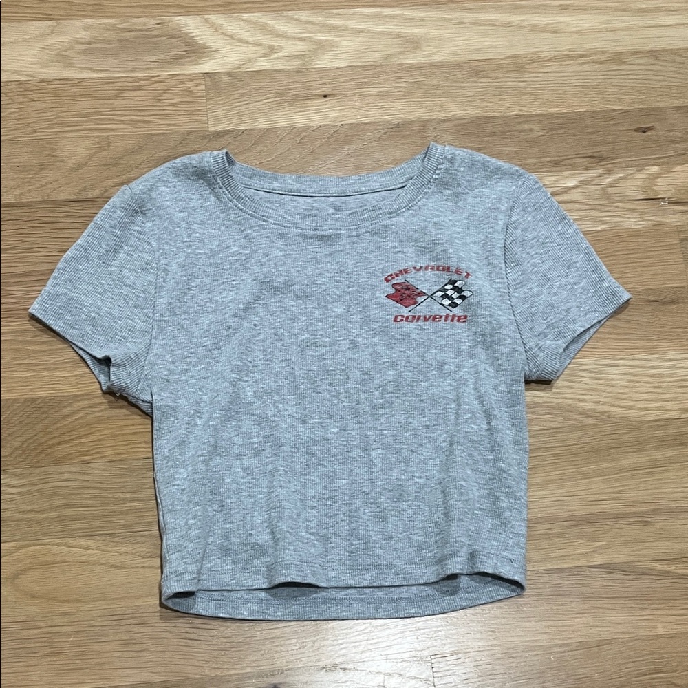 Aeropostale Gray Crop Top